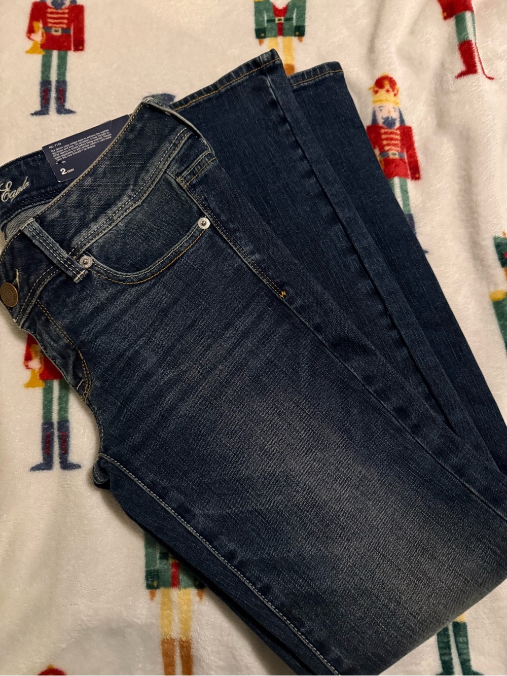 American Eagle Outfitters Dark Blue Bootcut Jeans